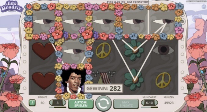 Jimmi Hendrix Slot Screenshot