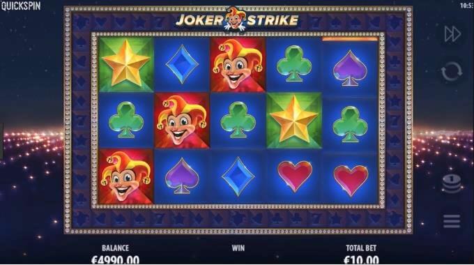 Joker Strike Quickspin Slot