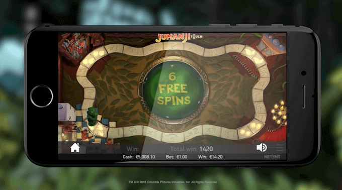 Jumanji NetEnt Slot Freispiele