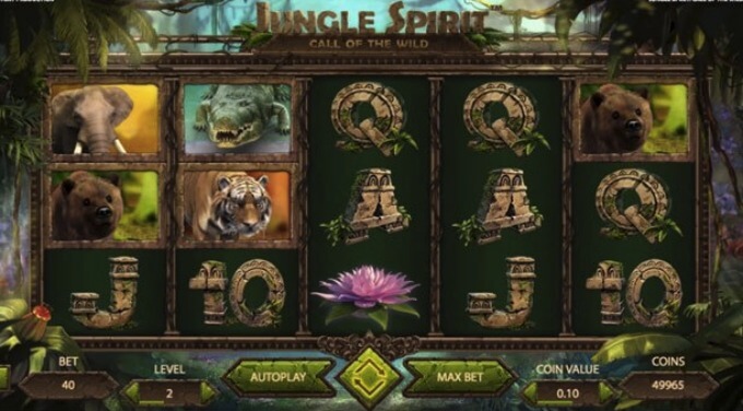 Jungle Spirit: Call of the Wild NetEnt 3D Slot