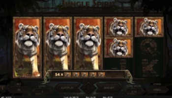 Jungle Spirit: Call of the Wild NetEnt 3D Slot, expanding Wild