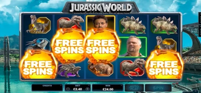 Jurassic World Microgaming Slot