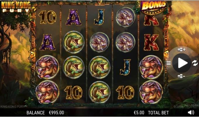 King Kong Fury Slot Quickspin