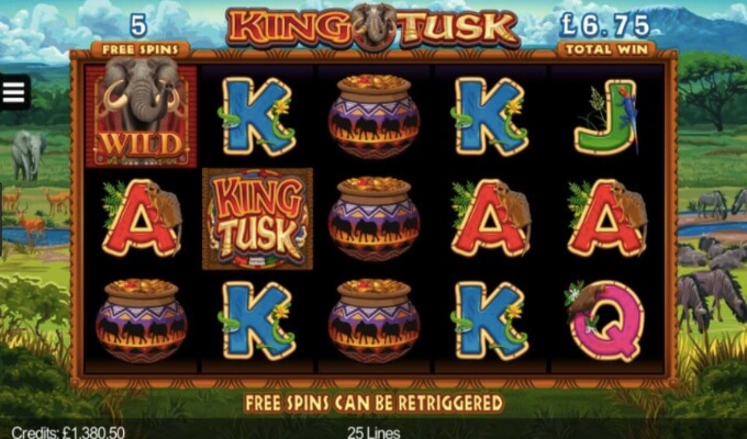 King Tusk Freispiel Feature