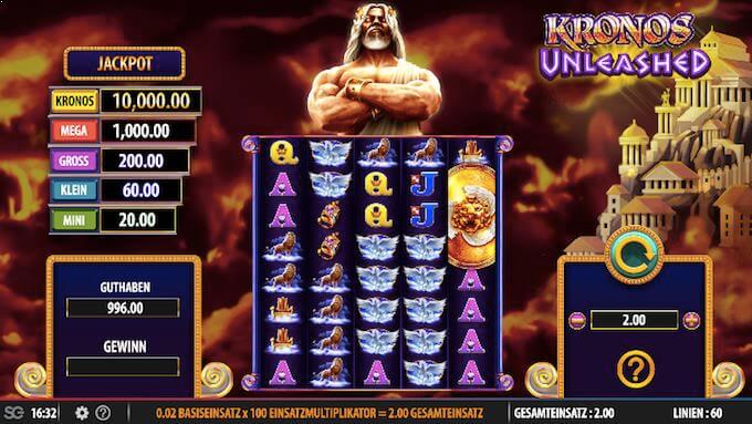 Kronos Unleashed WMS Slot