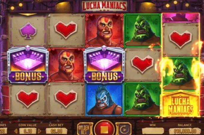 Lucha Maniacs Yggdrasil Slot