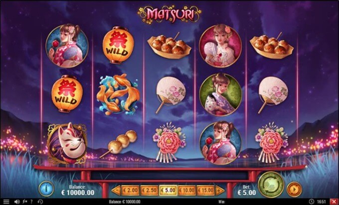 Matsuri Slot Play N GO