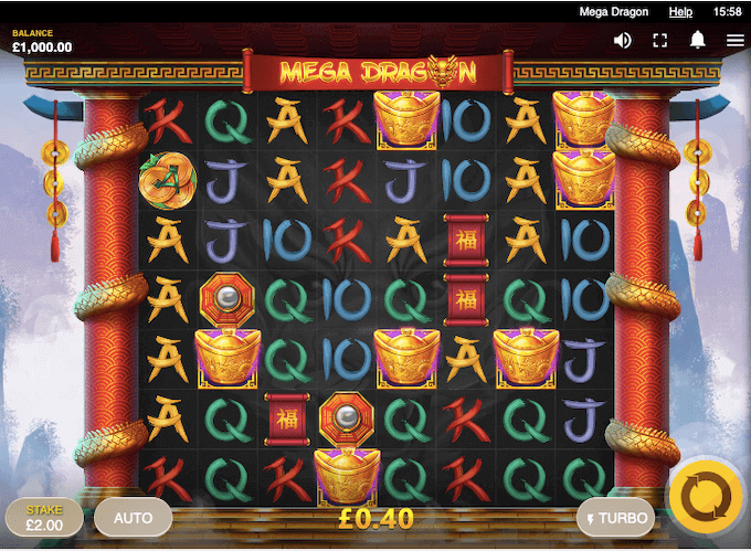 Mega Dragon Red Tiger Slot