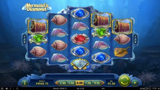 Mermaid's Diamont slot Play 'N GO