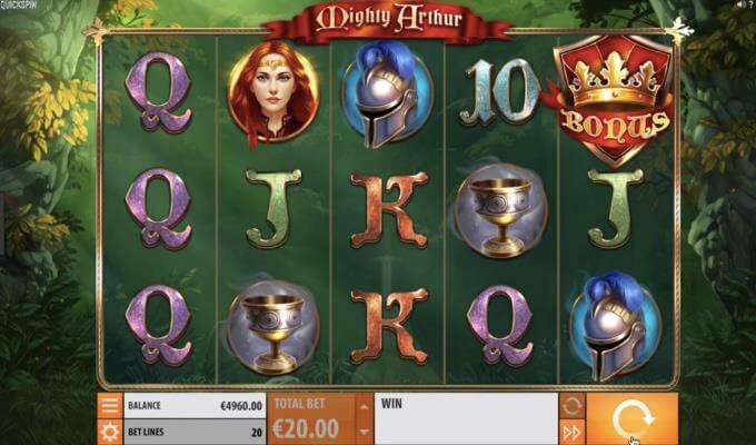 Mighty Arthur Slot Quickspin