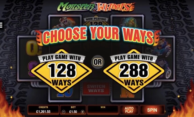 Monster Wheels Microgaming Slot