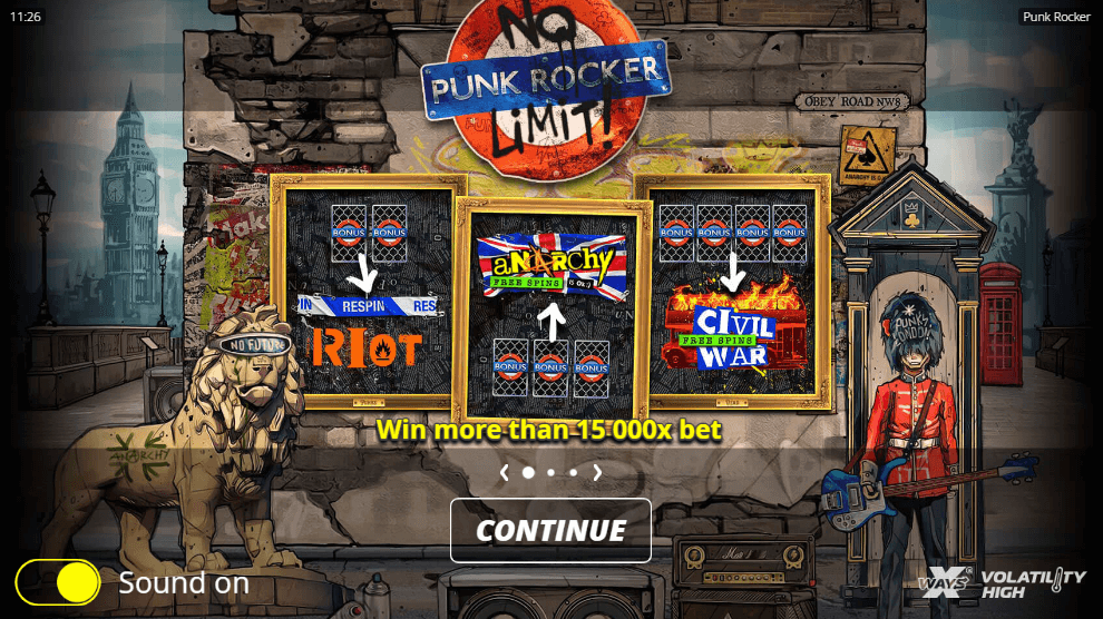 London Calling in Punk Rocker von NoLimit City