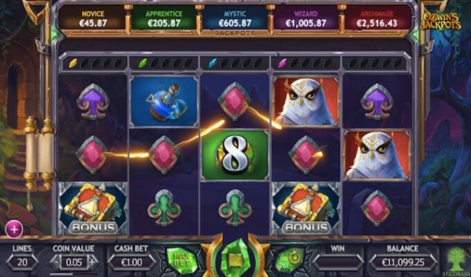Ozwin's Jackpot Slot Yggdrasil