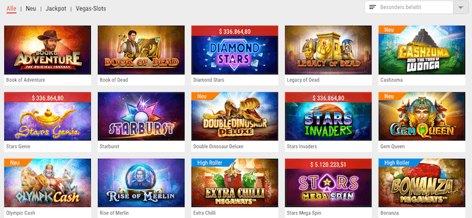 Slot Spiele im PokerStars Casino