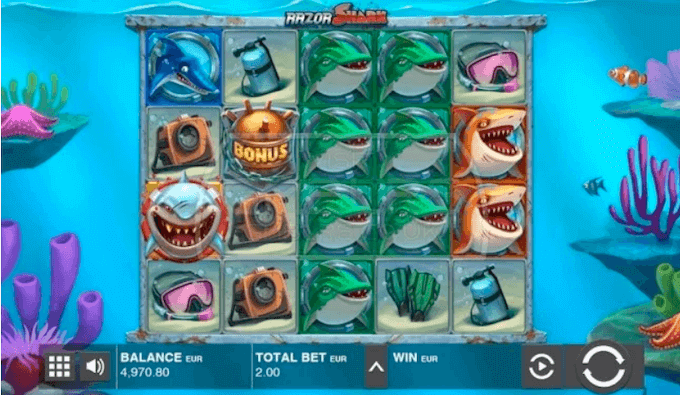 Razor Shark Push Gaming