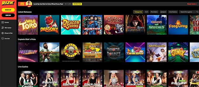 Rizk Casino Spiele Rizk Casino Spiele
