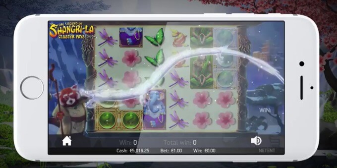 The Legend of Shangri-La Cluster Pays Slot NetEnt