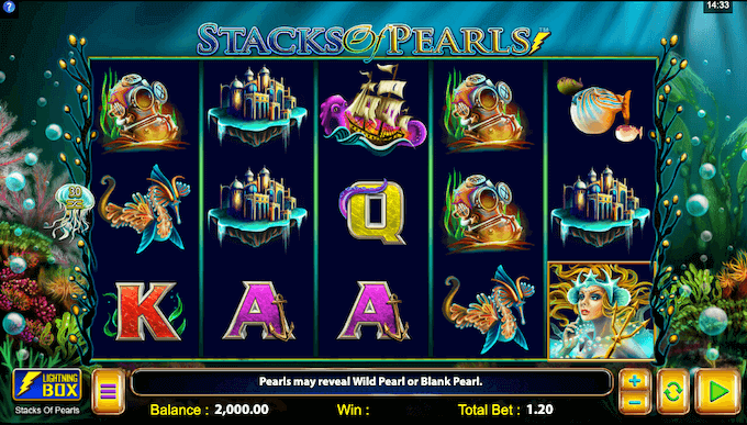 Stacks of Pearls Lightning Box Slot