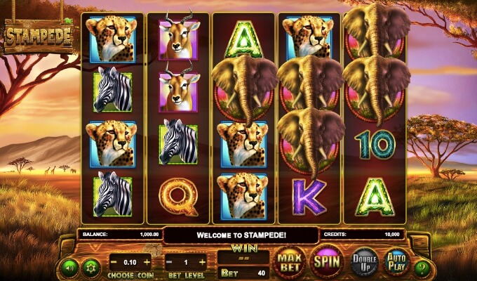 Stampede Betsoft Slot