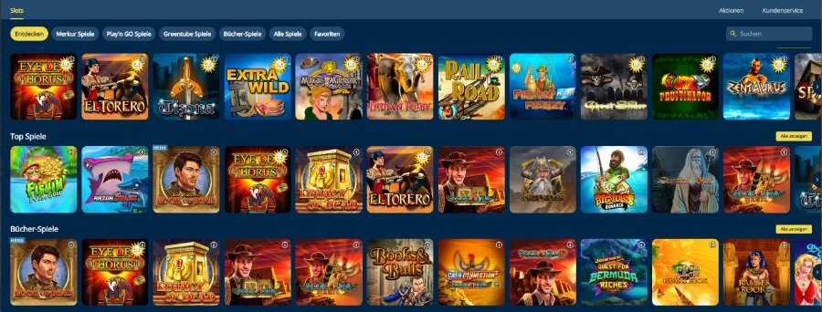 Die Slots in der sunmaker Online Spielothek