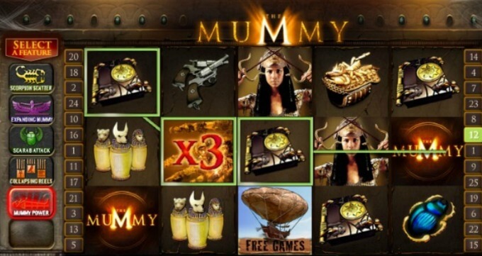 The Mummy Slot Playtech