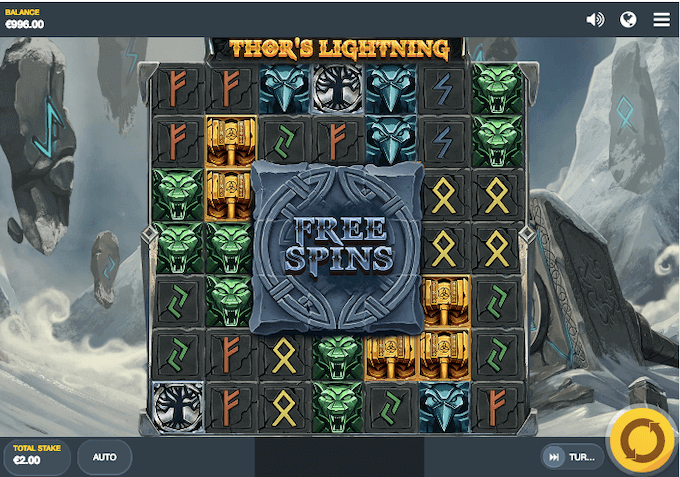 Thor's Lightning Red Tiger Slot