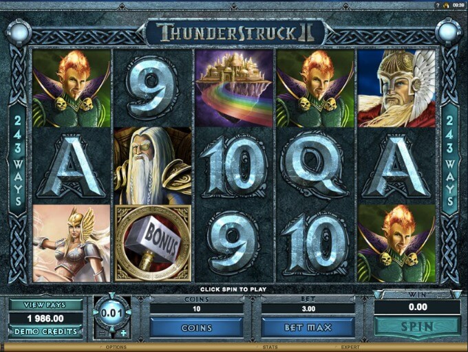 Thunderstruck 2 Slot Microgaming