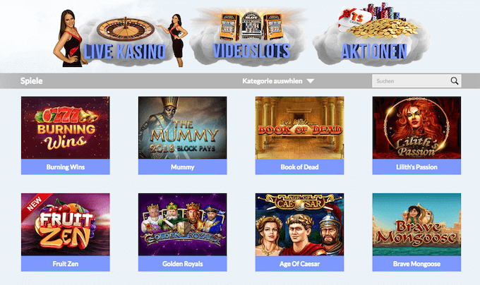 Times Square Online Casino Angebot