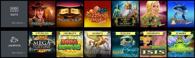 Viks Online Casinos Slots Spieleauswahl