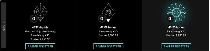 VoodooDreams Casino Zauber