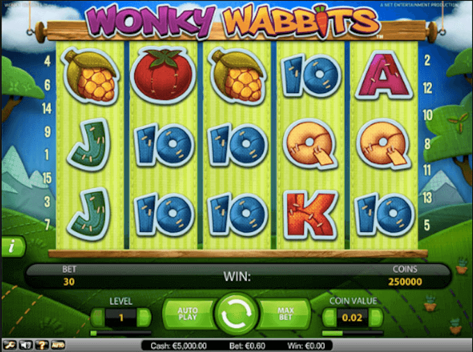 Wonky Wabbits NetEnt Slot